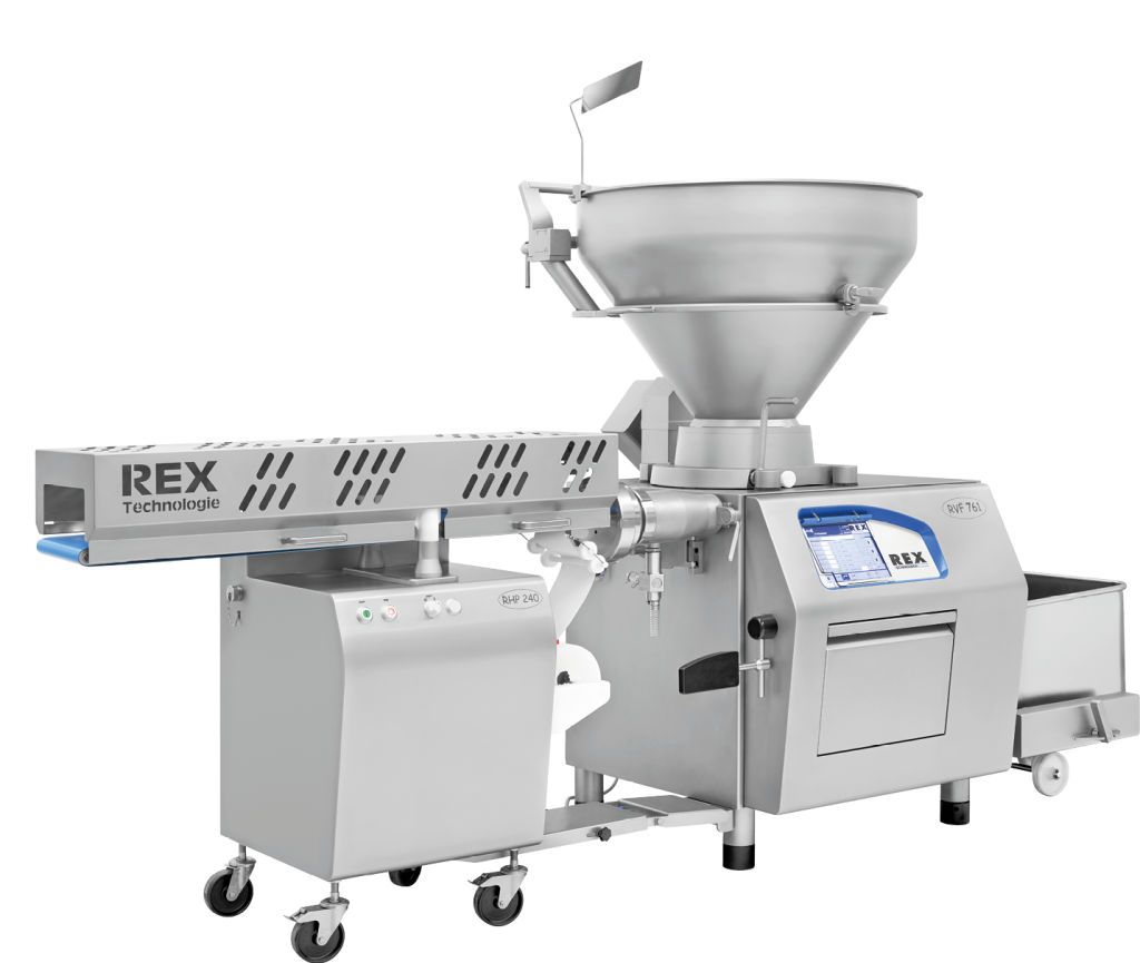 REX-Technologie – Vacuum Filler & Portioning Systems. MC 3-3 and 